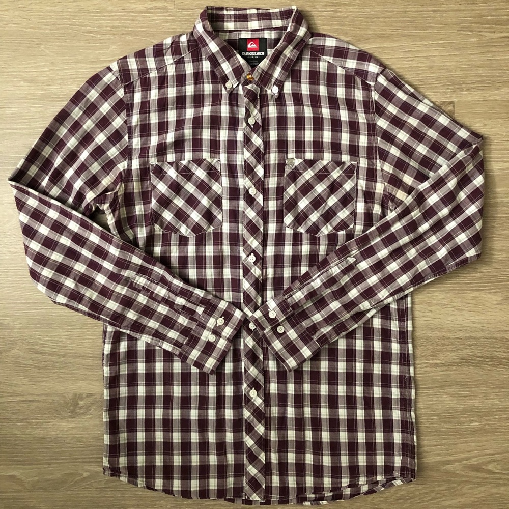 Quiksilver L/S Woven Slim Fit Men’s Small